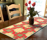 Railroad Tracks Table Runner Downloadable Pattern by Tulip Square