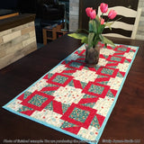 Railroad Tracks Table Runner Downloadable Pattern by Tulip Square