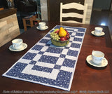 Sidewalks and Squares Table Runner Downloadable Pattern by Tulip Square