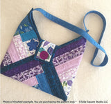 Three Block Bag Downloadable Pattern by Tulip Square Patterns