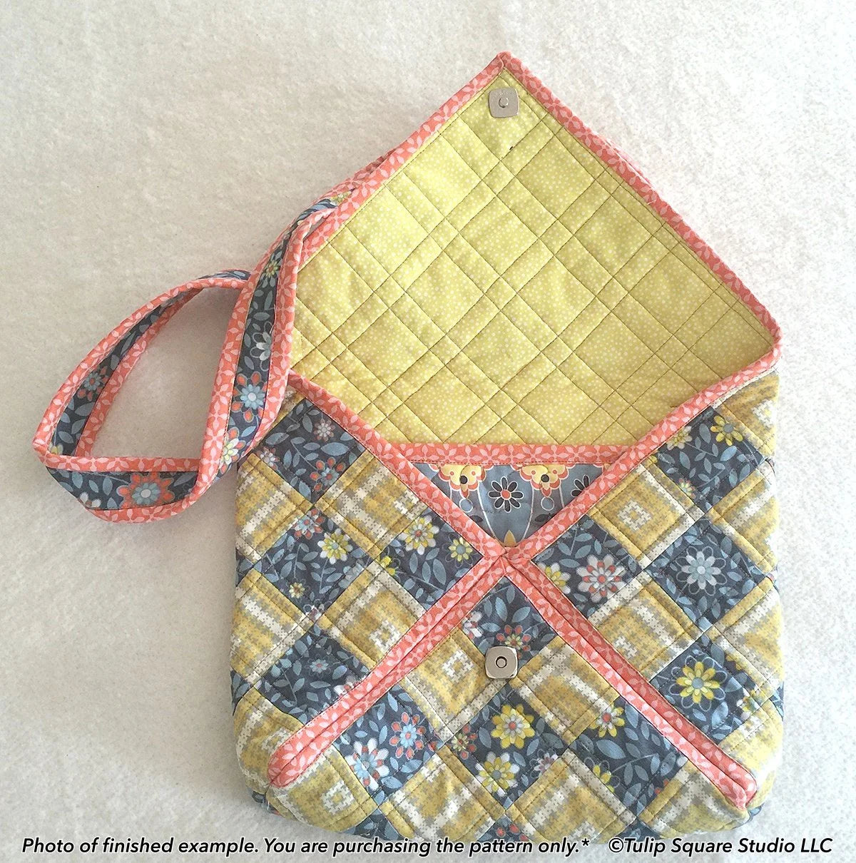 City Pretty Purse Downloadable Pattern by Tulip Square