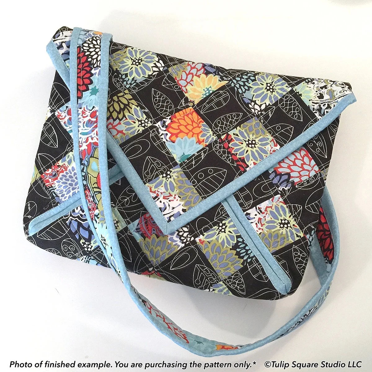 City Pretty Purse Downloadable Pattern by Tulip Square