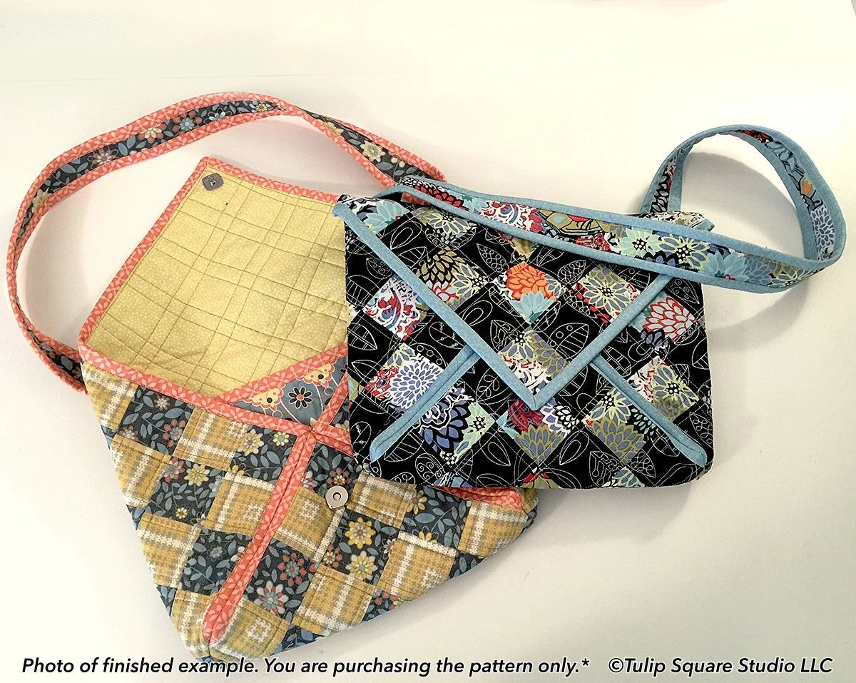 City Pretty Purse Downloadable Pattern by Tulip Square