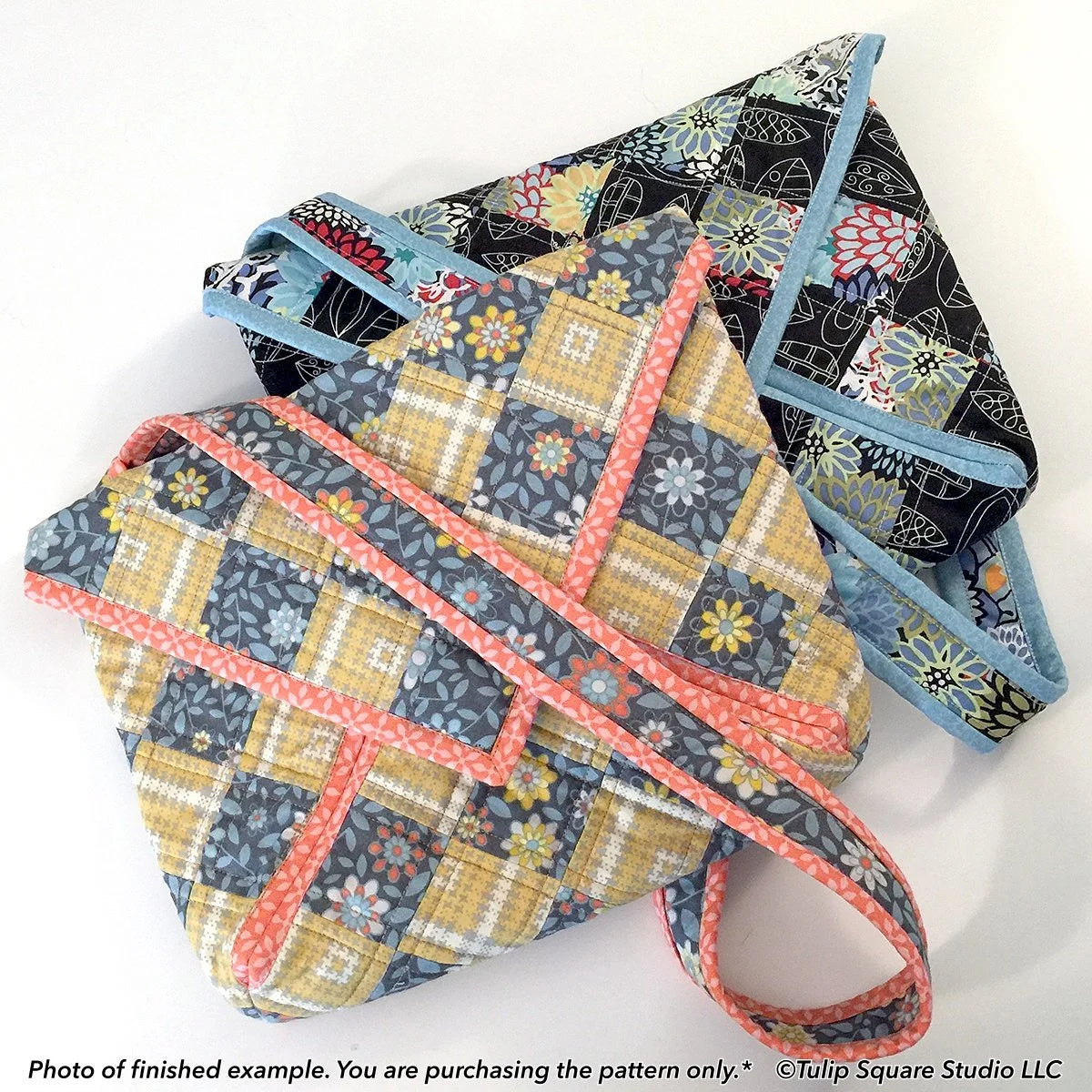 City Pretty Purse Downloadable Pattern by Tulip Square