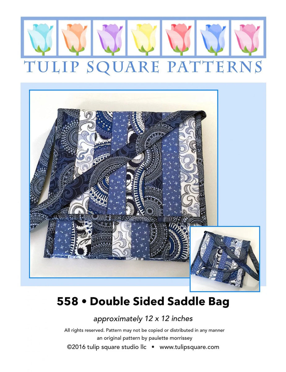 Saddle Bag Downloadable Pattern – Quilting Books Patterns and Notions
