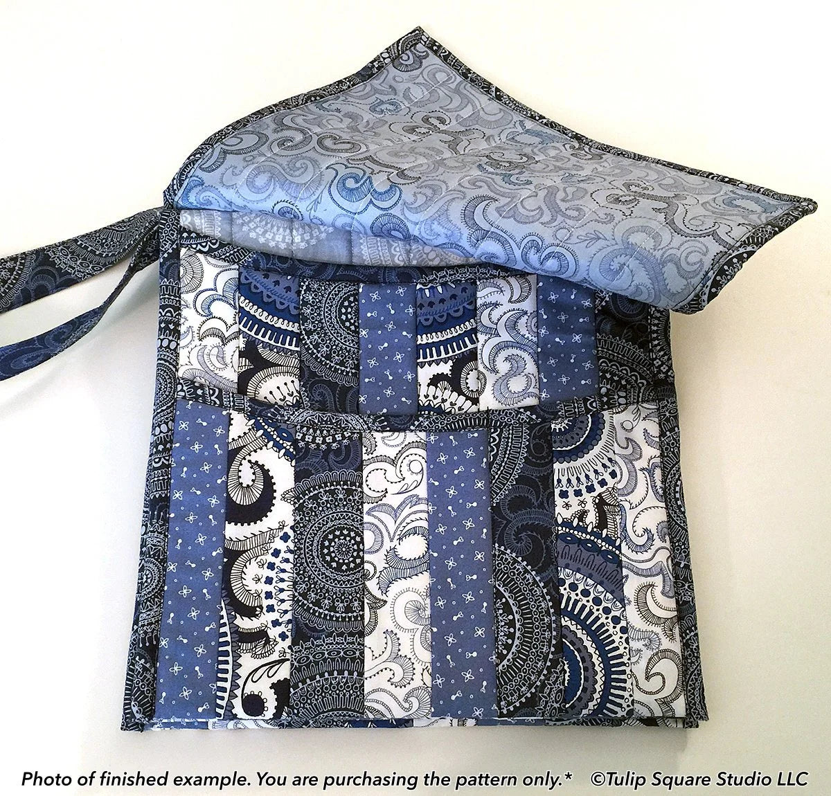 Saddle Bag Downloadable Pattern by Tulip Square Patterns