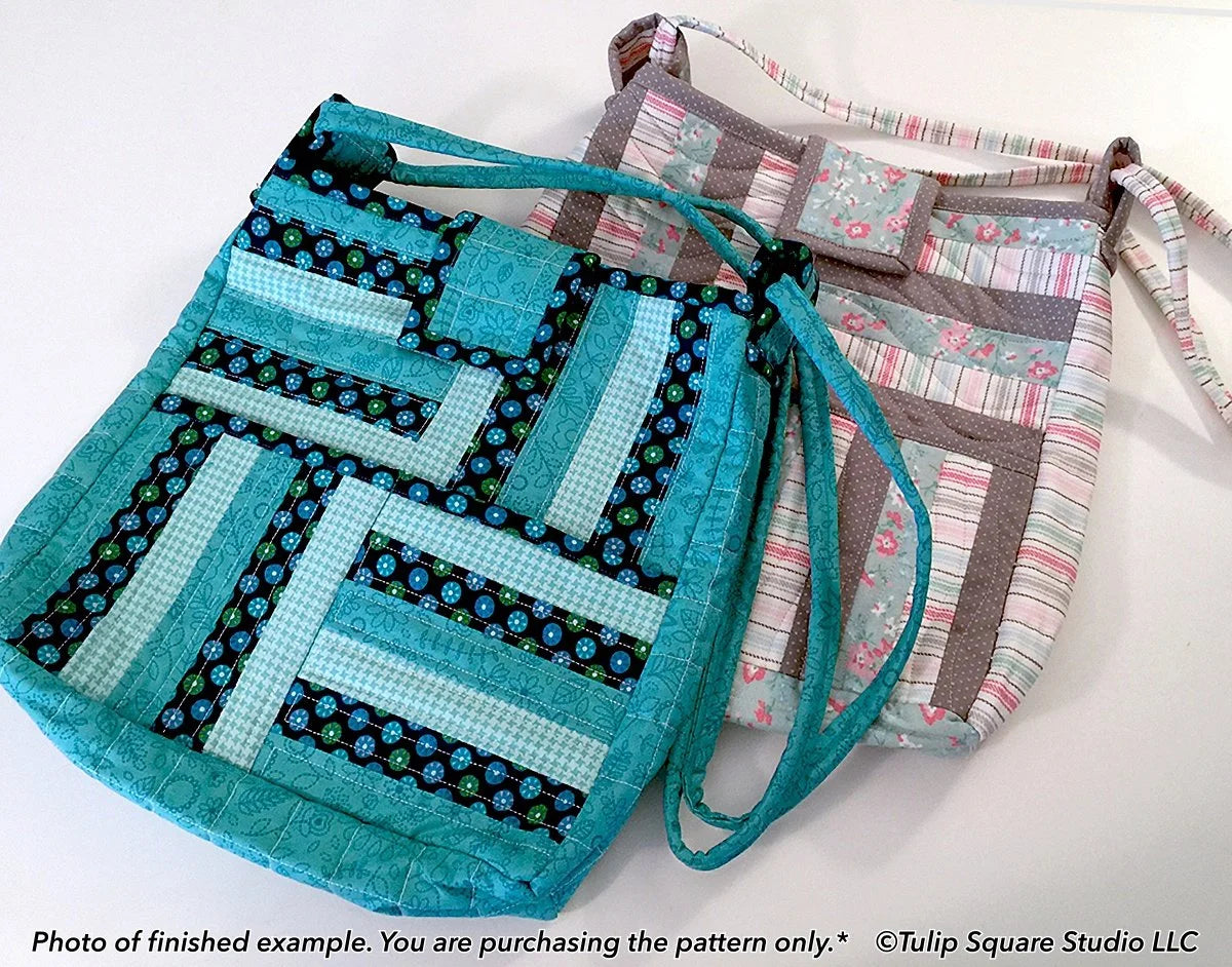 Haul it All Bag Downloadable Pattern by Tulip Square Patterns