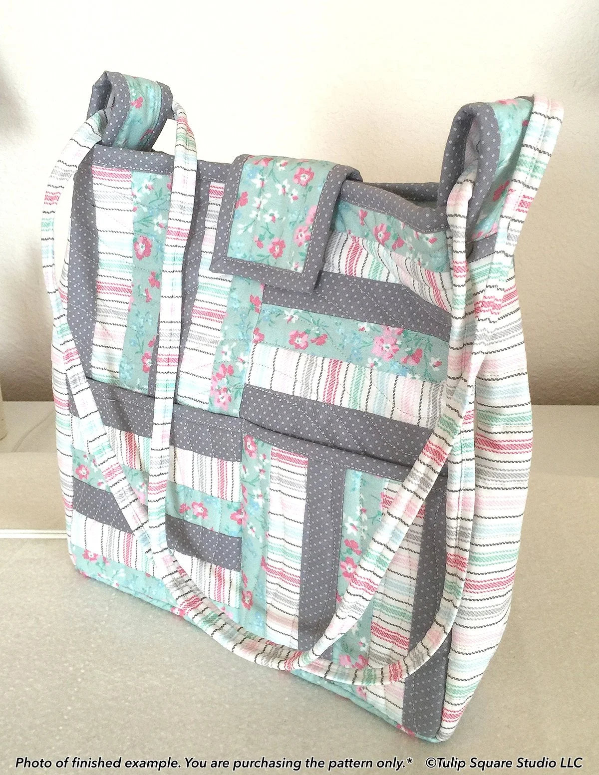 Haul it All Bag Downloadable Pattern by Tulip Square Patterns