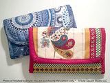 Clutch Style Wallet Downloadable Pattern by Tulip Square