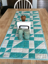 Asymmetric Angles Table Runner Downloadable Pattern by Tulip Square