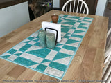 Asymmetric Angles Table Runner Downloadable Pattern by Tulip Square