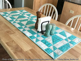 Asymmetric Angles Table Runner Downloadable Pattern by Tulip Square