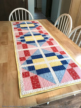 Retro Diner Table Runner Downloadable Pattern by Tulip Square Patterns