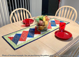 Ribbon Twist Gala Table Runner Downloadable Pattern by Tulip Square