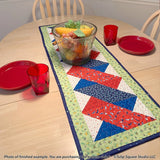 Ribbon Twist Gala Table Runner Downloadable Pattern by Tulip Square