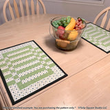 City Sidewalks Placemats Downloadable Pattern by Tulip Square