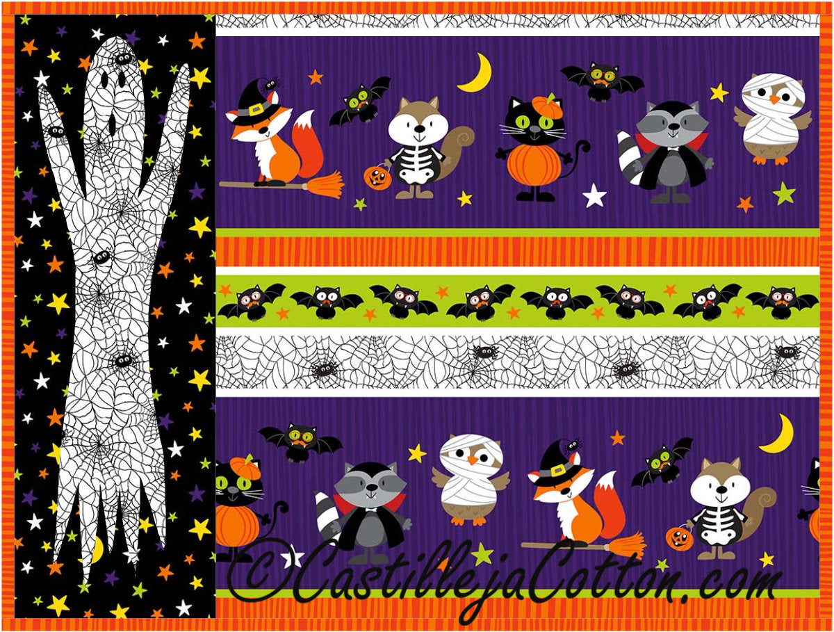 Ghost Placemat R2 Downloadable Pattern By Castilleja Cotton