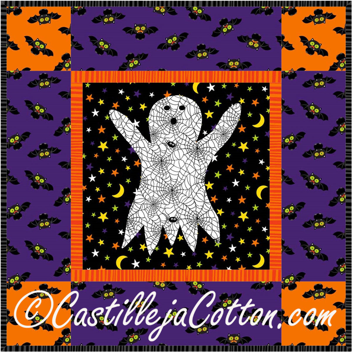 Harvest Ghost R2 Downloadable Pattern By Castilleja Cotton