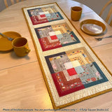 Fancy Squares Table Runner Downloadable Pattern by Tulip Square Patterns