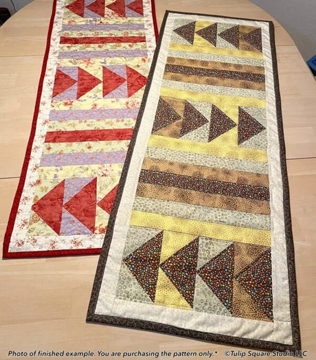 Airport Runway Table Runner Downloadable Pattern by Tulip Square Patterns