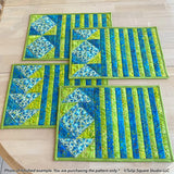 Stripes and Angles Placemats Downloadable Pattern by Tulip Square