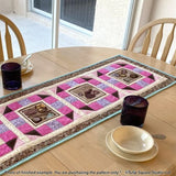 Fancy Windows Table Runner Downloadable Pattern by Tulip Square Patterns