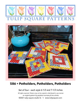 Potholders Kitchen Downloadable Pattern by Tulip Square