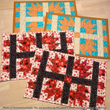 Snazzy Squares Placemats Downloadable Pattern by Tulip Square Patterns