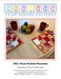 Picnic Pockets Placemats Downloadable Pattern by Tulip Square Patterns