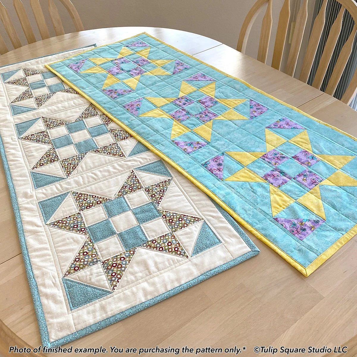 X Marks the Spot Table Runner Downloadable Pattern by Tulip Square