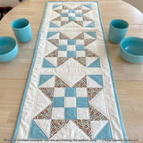 X Marks the Spot Table Runner Downloadable Pattern by Tulip Square