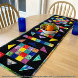 Kaleidoscope Table Runner Downloadable Pattern by Tulip Square Patterns