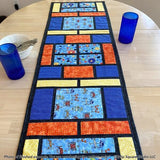 Picture Windows Table Runner Downloadable Pattern by Tulip Square Patterns