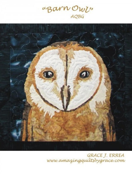 The Eyes Have It - Barn Owl Downloadable Pattern by Amazing Quilts By Grace