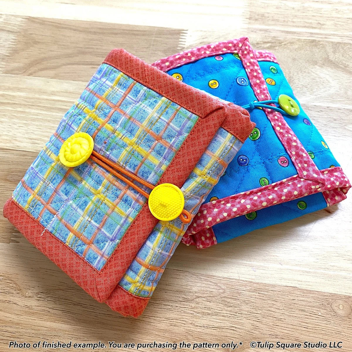 Flip Fold Sewing Kit Organizer Downloadable Pattern by Tulip Square