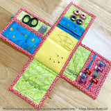 Flip Fold Sewing Kit Organizer Downloadable Pattern by Tulip Square