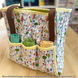 Market Bag Downloadable Pattern by Tulip Square Patterns