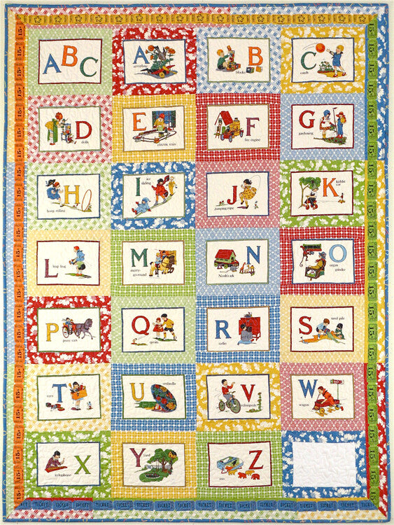 ABC's Quilt Pattern by American Jane Patterns