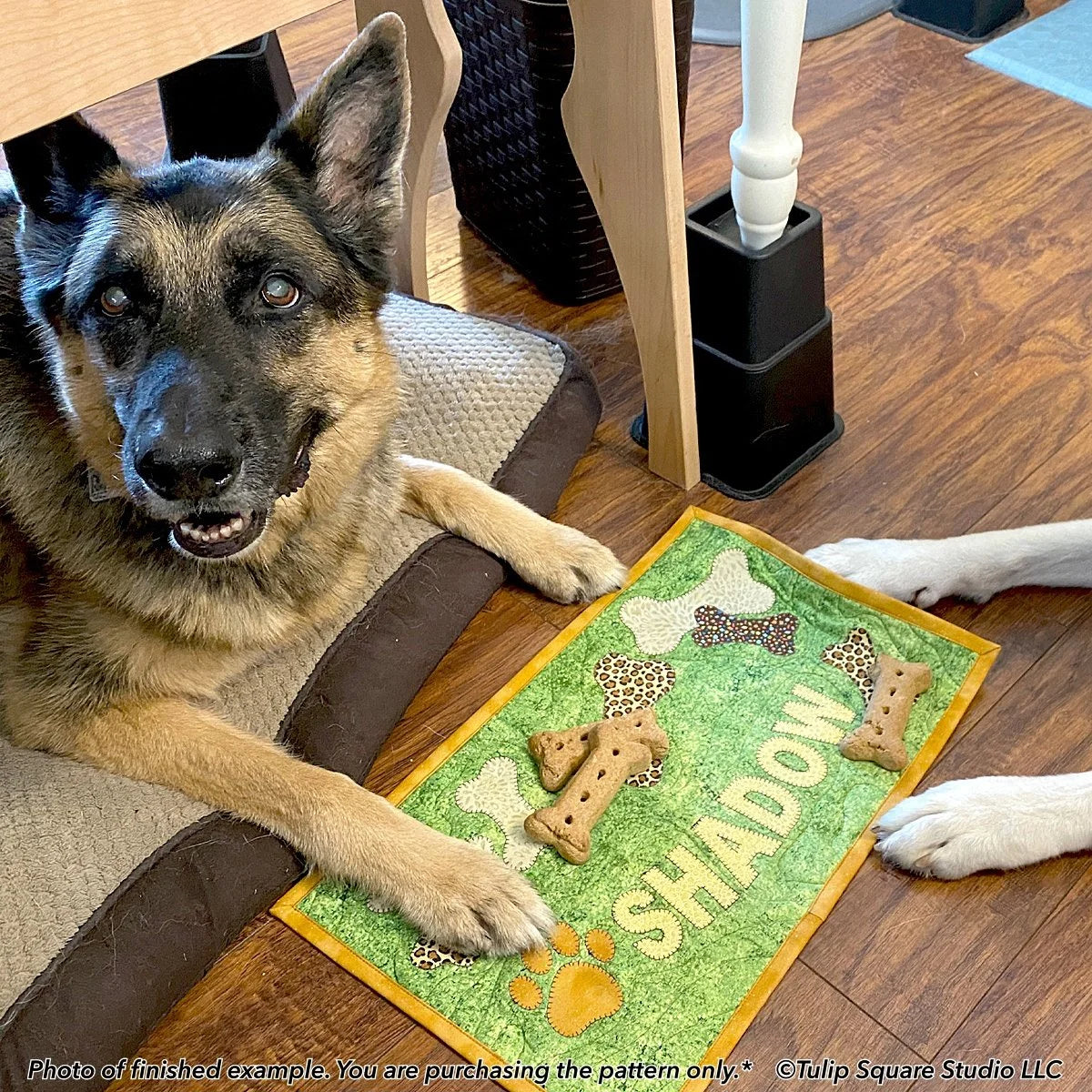 Mealtime Pet Mats Downloadable Pattern by Tulip Square Patterns