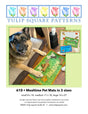 Mealtime Pet Mats Downloadable Pattern by Tulip Square Patterns