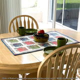 Shadow Boxes Table Topper Downloadable Patternn by Tulip Square