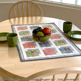 Shadow Boxes Table Topper Downloadable Patternn by Tulip Square