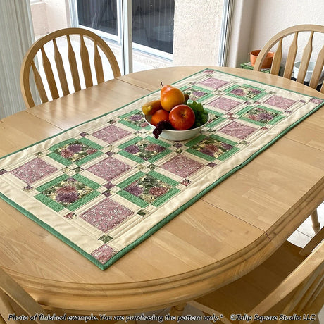 Country Charm Table Topper Downloadable Pattern by Tulip Square