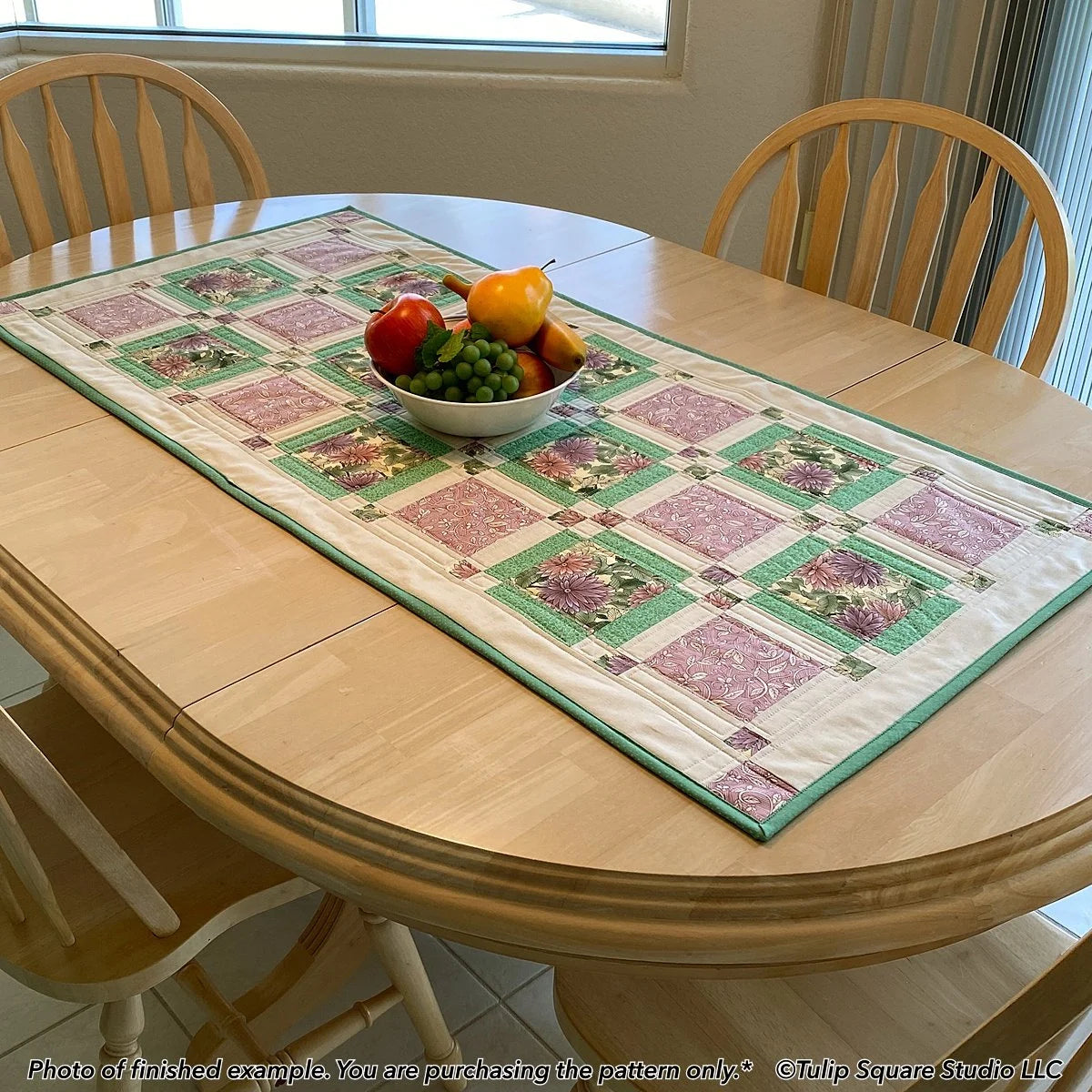 Country Charm Table Topper Downloadable Pattern by Tulip Square