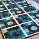 Shadowy Shapes Table Topper Downloadable Pattern by Tulip Square Patterns