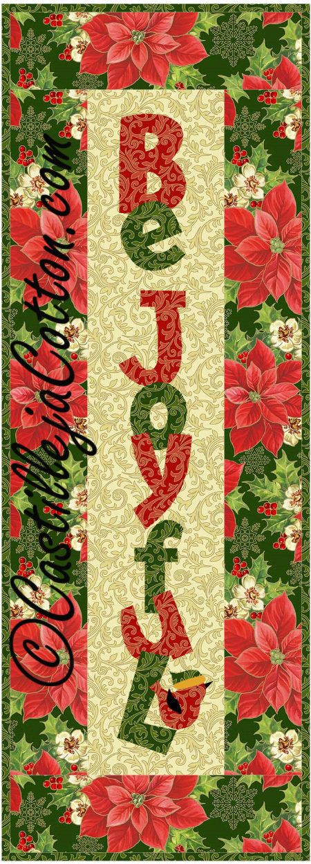 Be Joyful Downloadable Pattern By Castilleja Cotton