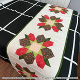 Floral Delight Bed Runner Downloadable Pattern by Tulip Square