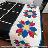 Floral Delight Bed Runner Downloadable Pattern by Tulip Square