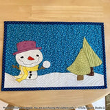 Frosty Friends Placemat Set Downloadable Pattern by Tulip Square Patterns