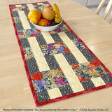 Berry Trellis Table Runner Downloadable Pattern by Tulip Square Patterns